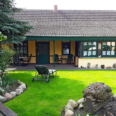 Pension Zum Weissen Hirsch Reitwein ภายนอก รูปภาพ