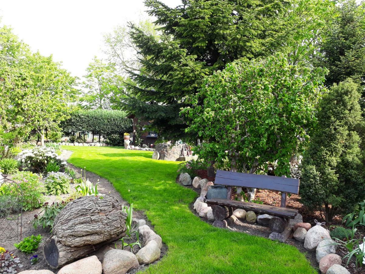 Pension Zum Weissen Hirsch Reitwein ภายนอก รูปภาพ
